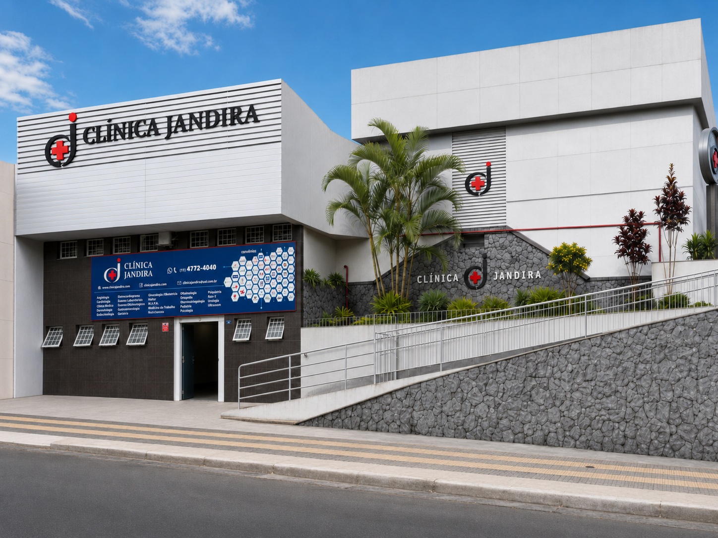 Fachada da Clínica Jandira